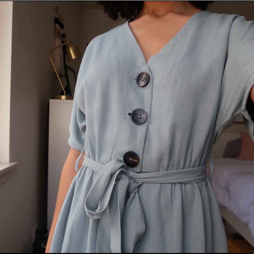 Mint Green Summer Dress - Picture 4 of 6